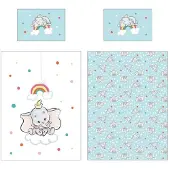 Aymax Dumbo Kleinkind Bettbezug - 100 x 140 cm - Baumwolle