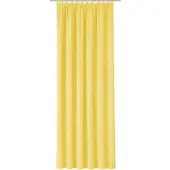 Wirth Vorhang "Trondheim B", gelb, B:132cm H:345cm, Chenille, Polyacryl, Gardinen, Vorhang, nach Maß