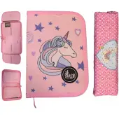 Hash Astra Unicorn Federmäppchen mit zwei Klappen