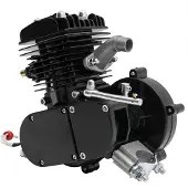 OEM Fahrradmotor, 2-Takt-Einzylinder, effiziente Leistung, schwarz
