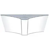 Zumtobel 42950982 Anbauleuchte MLinf AL LED3600-927-65 Q LDO SR