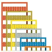 Wago 793-554/000-012 WMB-Beschriftungskarte,als Karte,bedruckt,orange 793554000012 - 5 Stück