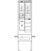 Hager ZAS205EN2 ZAS, universZ, 205, 1ZP, 1SG, 3HZ, 5P, 1Vt4r