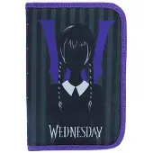 Diakakis Wednesday Doppelklappen-Federtasche mit Zubehör