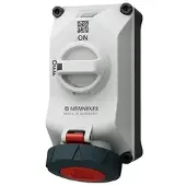 MENNEKES 5714506H Wandsteckdose DUOi R 32A5P6h 400V IP69
