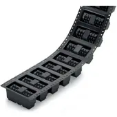 Wago 250-202/353-604/997-404 THR-Leiterplattenklemme,Drücker,1,5 mm2,schwarz 2,50202353604997E+017 - 160 Stück