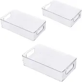 OEM Kühlschrank-Organizer-Schubladen, stapelbares Design, BPA-freies Material, 6-Teilig