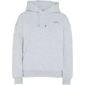 Chiemsee Hoodie , Damen, Gr. M (38/40), grau (high, rise), 74% Baumwolle, 21% Polyester, 5% Viskose, comfort fit, ohne Ausschnitt, Rippbündchen, Sweatshirts Hoodie, - in angesagtem Comfort Fit