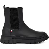 Tommy Hilfiger CHELSEA BOOT Schwarz