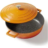 Stoneline Cocotte Bräter 28 cm 4,2 l | mit Deckel