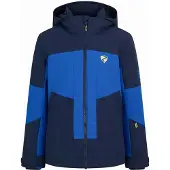 Ziener Kinder Skijacke Agimo-z Jacket Boys Blau 140
