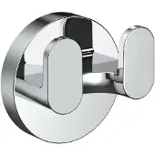 Emco round C Doppelhaken, Durchmesser 50mm, 437500102, Farbe: Chrom