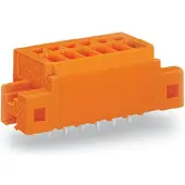 Wago 739-336/001-000 Leiterplattenklemme,1,5 mm2,Rastermaß 3,81 mm,orange 739336001000 - 30 Stück