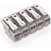 Wago 294-8015 Leuchtenanschlussklemme,Drücker extern,für Linect,weiß 2948015 - 250 Stück