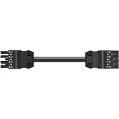 Wago 771-9994/006-101 konfektionierte Verbindungsleitung,Eca,Buchse Stecker,schwarz 7719994006101