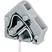 Wago 236-884 Anreihbare Leiterplattenklemme,2,5 mm2,Rastermaß 5/5,08 mm,braun 236884 - 100 Stück