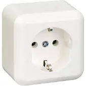 ELSO Schneider Electric 385004 AP-Steckdose 16A Contura reinweiß 1 St.