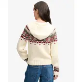 Superdry Fairisle 1/2 Button Hoodie Kapuzenpullover