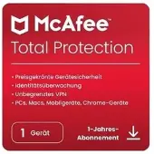 McAfee Total Protection 2025 1 Gerät 1 Jahr Download