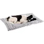 Ferplast Hundekissen Hundesofa Hundebett Mittelgroße Hunde Zweiseitig Warmer Plü