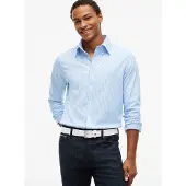 Tommy Hilfiger Ledergürtel "ADAN 3.5 cm breit EXT" Metalllogopatch, Einfachdornschnalle