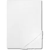 CloudComfort Basic Spannbettlaken Jersey-Stretch weiß 90 x 190 - 100 x 200 cm