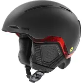Uvex Monte Pro Mips black-red melt 51-55 cm