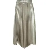 Basler Langer Plissee-Rock beige