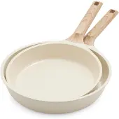 GreenChef Arte Keramik-Antihaft-Pfannenset, 2-teilig, 24 cm & 28 cm, -frei,