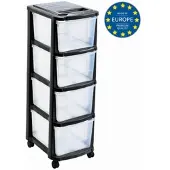Mondex XXL Schubladen Rollcontainer Turm Wagen Wäschesortierer