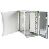 EFB Elektronik 691706VN.1 19” 5HE / 10” 10HE Wandgehäuse vertikal, RAL7035 691706VN1