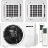 Bosch Buderus Multisplit Klimaanlage Decken-Set | Logacool AC166i | 2,1+2,1kW