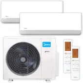 Midea Multisplit Klimaanlage Set | BreezelessE | 3,5 kW + 3,5 kW