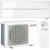 Mitsubishi Split Klimaanlage Komplett Set | MUZ/MSZ-LN25VG2W | 2,5 kW