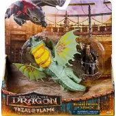 Näin Koulutat Lohikäärmeesi DreamWorks Dragons Drachenzähmen leicht gemacht - Wikinger & Drachen Actionfiguren-Set, Haudrauf & Schädelbrecher, 4 Jahr(e), Mehrfarbig