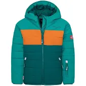 TROLLKIDS Kids Hafjell Snow Jacket PRO Jungen Skijacke Snowboardjacke midnight petrol 98 grün