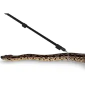 Markenlos Teleskopierbare Schlangenhaken und Greifer aus Edelstahl mit rutschfestem Griff für Camping und die Reptilienpflege