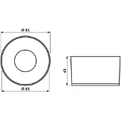 JUNG KNX Präsenzmelder mini AP Set PMM-AP-Set-WW