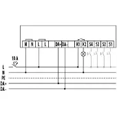 ESYLUX EP10428289 DALI-2-zertifizierter Decken-Präsenzmelder mit integrierter DALI-2-Steuereinheit und -Spannungsversorgung (250 mA) PD-C 360bt/32