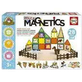 Educa Borras Magnetspiel Magnetics Öko-Bauernhof 28 Teile