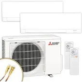 Mitsubishi Multisplit Klimaanlage | MSZ-AY | 2x2,5 kW | Quick-Connect