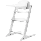 Cybex Hochstuhl "IRIS 3in1 BT", Kinder, Gr. B/H/T: 48cm x 84cm x 58cm, weiß (all weiß), Massivholz, Stühle Hochstuhl