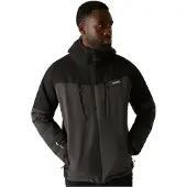 Regatta Herren Highton Stretch Wattierte Wasserdichte Jacke Schwarz L