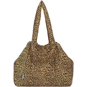 Fritzi aus Preußen Schultertasche Tonnje Shopper Cheetah Mustard Black hellbraun