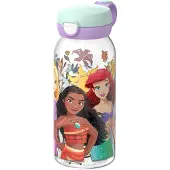 Mepal Trinkflasche "Trinkflasche mit Klappdeckel Campus 600 ml", bunt (princess power), H:19,5cm, Trinkflaschen, Trinkflasche, Spülmaschinengeeignet