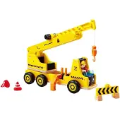 Hape Mobilkran Und Bausatz Kinder One Size