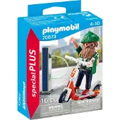 Playmobil City Life Hipster mit E-Roller, 4 Jahr(e), Mehrfarbig, Kunststoff