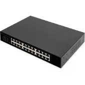 Digitus 24 -Port Gigabit Switch, 19 Zoll, Unmanaged, Unmanaged, Gigabit Ethernet (10/100/1000), Vollduplex