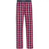s.Oliver Webhose , Herren, Gr. 44/46 (S), N-Gr, rot (rot, kariert), Web, Obermaterial: 100% Baumwolle, kariert, Basic, bequem lang, Hosen Webhose, mit Markenlogo im Bund