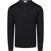 Profuomo Pullover Merinowolle Schwarz